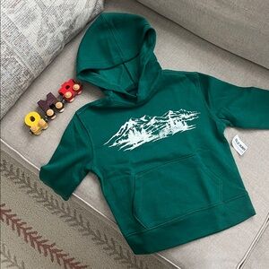 Old navy hoodie and Maple Landmark Name Trains